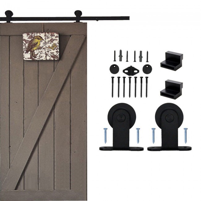 winsoon-5-16ft-modern-sliding-barn-door-hardware-double-single-track-kit-black (12)